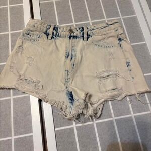 Y2K distressed High waist women's daisy dukes Vervet denim shorts 3inch inseam